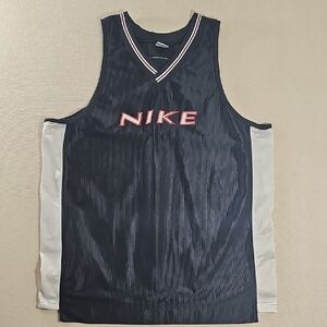 Nike Black Tank with Red and White Trim XXL
